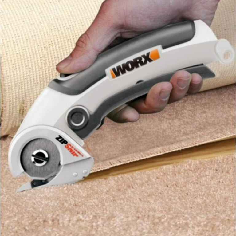 Worx Zip Snip Cordless 4 Volt Rotary Blade Cutter Crafter Not