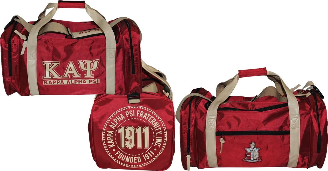 alpha kappa alpha duffle bag