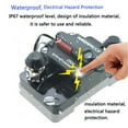 Kairuite Waterproof Car Circuit Breaker Fuse Reset 30300 Amp 12V24V
