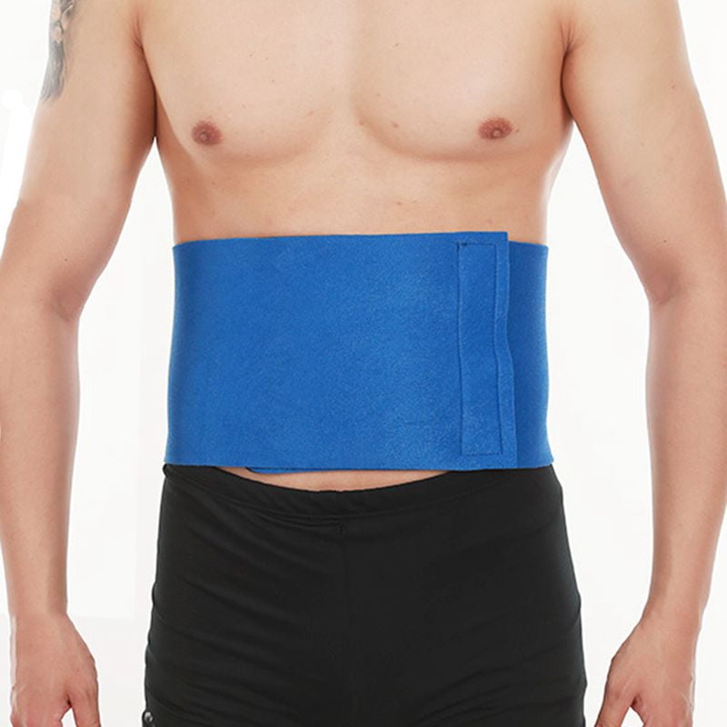 SJENERT Recovery Back Brace,Back Braces for Lower Back Pain Relief,Lumbar Waist Support Belt Fit for Men and Women,Wrap Fits Waist(Blue)