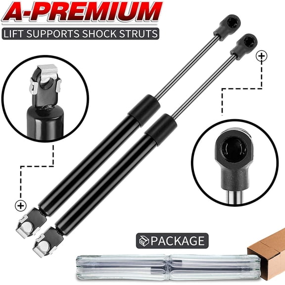 A-Premium Rear Tailgate Lift Supports Shock Struts Compatible with Mercedes-Benz A124 C124 E320 1994-1995 300CE 1993 2-PC Set