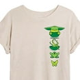 thumbnail image 3 of Star Wars - The Mandalorian Grogu Icons  - Womens Oversized Graphic T-Shirt, 3 of 5