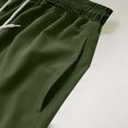 thumbnail image 6 of Plus Size Men Casual Quick Dry Swim Shorts, Board Shorts 7" Inseam, Elastic Waist Drawstring Breathable Athletic Trunks for Beach, Pool, Vacation, Summer Essentials | JASKFLY,Army Green 2XL, 6 of 8