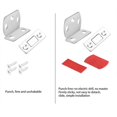 thumbnail image 3 of Captura de imán de puerta fina invisible para cerrar armario de puerta corredera, plata, 11 Feliz Sencillez, 3 of 5