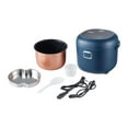 thumbnail image 1 of Olla arrocera eléctrica, vaporera de alimentos, máquina de cocina de 2 l, contenedor de alimentos, arroz de viaje 12V a 24V, 1 of 9