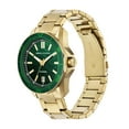 thumbnail image 6 of AX Armani Exchange Men's Three-Hand Date Gold-Tone Stainless Steel Bracelet Watch (Model: AX1951), 6 of 8