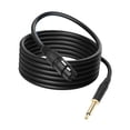 thumbnail image 4 of TRS a XLR Cable de cable Cable de audio enchufe y reproduce el cable XLR a femenino a 1/4 para equipos estéreo malemplificador , 3m, 4 of 8