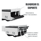 thumbnail image 3 of Base Con Ruedas Soporte Ajustable para Electrodomestico, Blanco/Negro, 3 of 5
