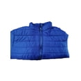thumbnail image 4 of Seyurigaoka Men Juniors Down Cotton Jacket Solid Color Winter Cardigan Coat with Zipper, 4 of 6