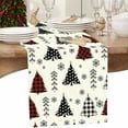 thumbnail image 2 of Upgraded Trees Snowflakes Christmas Table Runner Winter Christmas Holiday Kitchen And Dining Table Decoration Indoor And Outdoor Home Party Decoration 13 X 72 Inches K, 2 of 7