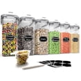 thumbnail image 1 of Recipientes de almacenamiento de cereales Wildone, 4 litros, sin BPA, juego de 6 piezas, 1 of 6
