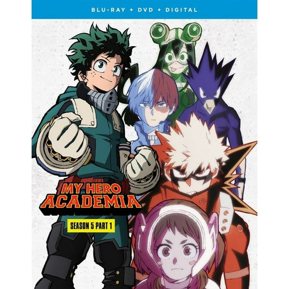 My Hero Academia: Season 5 Part 1 (Blu-ray/DVD   Fun Digital Crunchyroll)