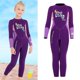 thumbnail image 3 of Traje de neopreno para niños, traje de baño térmico de neopreno de 2,5 mm, traje de surf de cuerpo entero para niñas, niños y niños pequeños, trajes l S Macarena Traje de buceo de una pieza para niños, 3 of 8