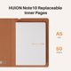 thumbnail image 2 of Bloc de notas de repuesto HUION Note X10, A5, 50 hojas, 3 paquetes, 2 of 7