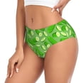 thumbnail image 2 of Balery Green Cucumber Ropa Interior de Algodón para Mujer con Dibujo – Braguitas Cómodas y Elásticas, Estilo Clásico-Medium, 2 of 6