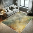 thumbnail image 5 of Ambesonne Abstract Decorative Rug Carpet, Dreamy Rounds and Branches, 2' 2" x 3' 7", Laurel Green Pale Coffee, 5 of 5