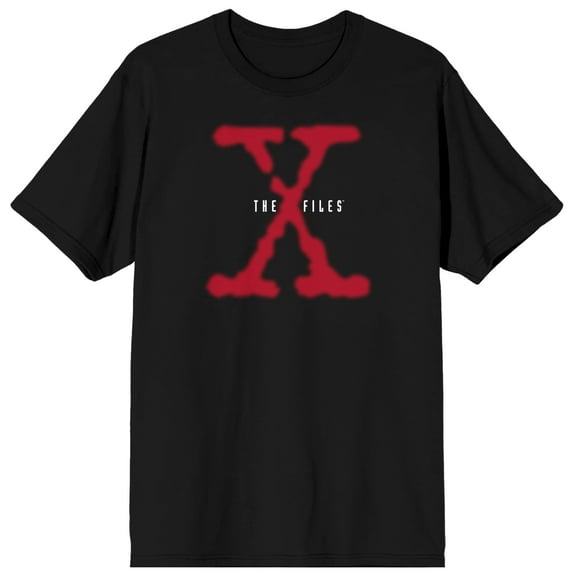 The X-Files Fight The Future Crew Neck Short Sleeve Women's Black Short Sleeve Tee-Medium
