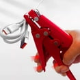 thumbnail image 6 of JIhuahe Automatic Tensioning Cable Tie Gun Tool, Professional Nylon Zip Tie Tightener & Cutter for Efficient Wire Bundling, Electrical Work, Hose Securing,red, 6 of 8