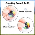 thumbnail image 3 of LJNYFDC Golf Score Indicator Abdominal Wheel Trainer Automatic Rebound Dual Wheel Core Strength Workout Equipment for Abdominal Back Muscles, 3 of 6
