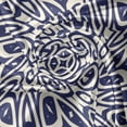 thumbnail image 5 of Ambesonne Geometric Window Valance, Abstraction of Shapes, 54" X 18", Beige and Navy Blue, 5 of 5