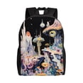 thumbnail image 1 of Balery Cute Mushroom Landscape Mochila - Mochila Estilosa y Duradera para Laptop de 15 Pulgadas con Tela Oxford Impermeable, 1 of 8
