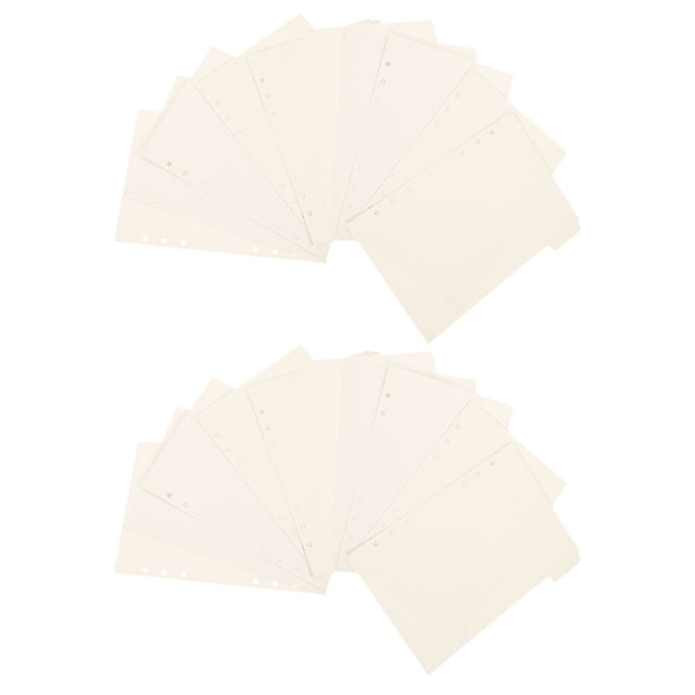 IDEANATEGRATE 20Ud Divisores De Páginas Para Cuaderno En Papel Con Práctico