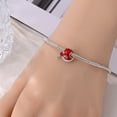 thumbnail image 4 of Jeffery Charms Christmas Hat, Gloves, Socks 925 Silver Pendants for Women Bracelet and Necklace,Christmas Snowflake Hat,Christmas, 4 of 8