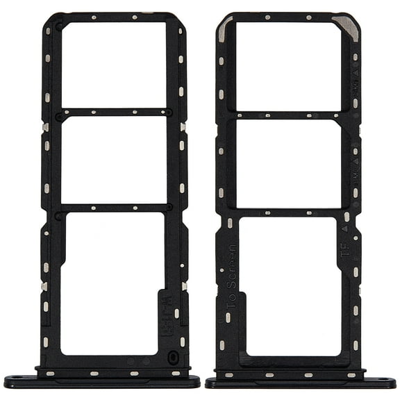 Replacement Dual Sim Card Tray Compatible For Samsung Galaxy A14 5G (A146P / R / 2023) (Black)