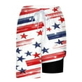 thumbnail image 6 of Swim Trunks for Men Usa 4Th Of July Patriotic Board Shorts American Flag Star Pattern Sweatpants Quick Dry Board Shorts With Zip Pockets Bathing Suits Beach Swimwear, 6 of 6