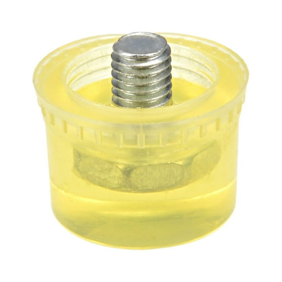 35mm Diameter Mallet Hammer Replacement Striking Head Tip Yellow