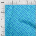 thumbnail image 2 of oneOone Velvet Sky Blue Fabric Geometric Quilting Supplies Print Sewing Fabric By The Yard 58 Inch Wide, 2 of 4