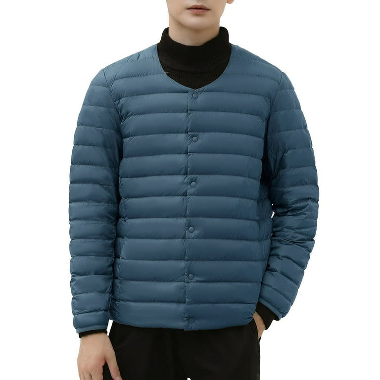 Round neck deals coat for mens