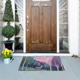 thumbnail image 5 of Yayeee Doormat for Indoor Entrance 32" x 20" Non Slippery Floor Rug, Green Night Deer, 5 of 8