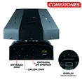 thumbnail image 4 of Cabeza Haz Laser Azul 200 Mw Y 16 Led Rgb 5w Smr Pro Komex Dmx, 4 of 5