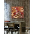 thumbnail image 6 of Marmont Hill "Peace Sign Ladybugs VI" Painting Print on Canvas, 6 of 7