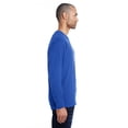thumbnail image 2 of 42L0 Hanes Men's X-Temp Long-Sleeve T-Shirt Deep Royal S, 2 of 3