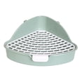 thumbnail image 4 of Caja de arena para conejos, accesorios para jaula de entrenamiento para orinal, jaula para inodoro, mascota para inodoro claro jinwen Inodoro con bandeja de arena, 4 of 8
