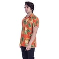 thumbnail image 3 of Varnit Crafts Hawaiian Shirt for Men Aloha Cut Pineapple Orange 6XL, 3 of 6