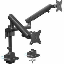 VIVO Premium Aluminum Full Motion Dual Monitor Arm Desk Mount Stand w/ USB Ports