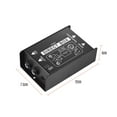 thumbnail image 2 of Graflsoa Muslady Compact Passive DI Box for Guitar - High to Low Impedance Signal Converter with Ground Lift & Attenuation Switch, XLR & TRS Jacks, Metal Housing, 2 of 6