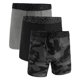 thumbnail image 1 of UNDER ARMOUR Calzoncillos bóxer para hombre, pack de 3 - Performance Tech Boxer Briefs - Novelty 6 in, Camouflage, Stretch Negro/Gris L (Large), 1 of 3