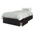 thumbnail image 2 of Nexera Vila 4 Piece Twin Size Bedroom Set, Natural Maple & Black, 2 of 11