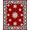 Red, Pattern 1, variant on ODIKA 4'x6' Machine Washable Non-Slip Area Rug, Festive Snowflake Hearth Accent Winter Holiday Entryway Welcome High Traffic Rug, Red, 609860