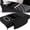 Black, variant on 5-in-1 Car Armrest Cushion, Multifunctional Heightening Pad Microfiber Leather , Built-in Tissue Box& Cup Holder & Phone Storage Slot & Side Pockets