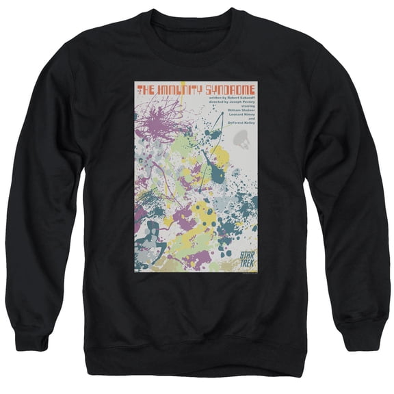 Star Trek Tos Episode 47 Adult Crewneck Sweatshirt Black