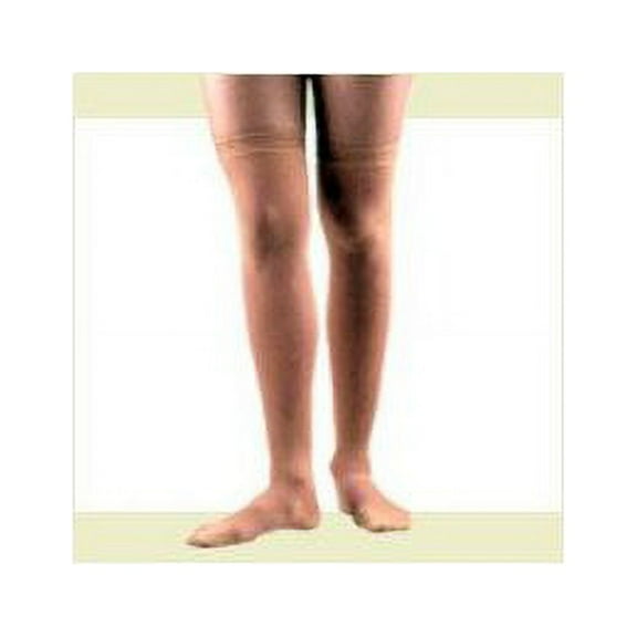 Activa Anti-Embolism 18mmHg Thigh High Closed Toe - Beige Medium