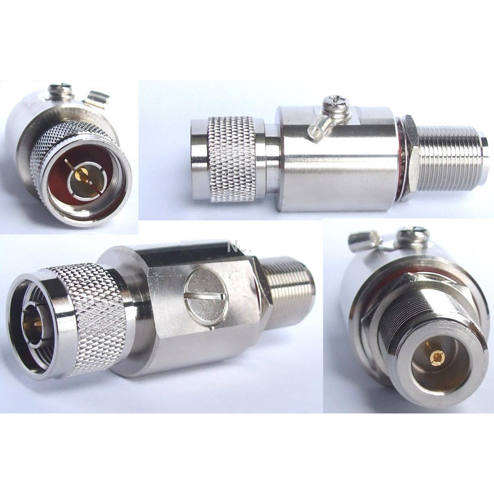 Lightning Arrester N Male to N Female Connector Antenna Surge Protector
