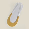 thumbnail image 1 of Socks Slippers Comfortable Toe Topper Low Cut Liner Half Toe Open Heel Design with Transparent Elastic Band for Everyday Use and Stylish Footwear, 1 of 4