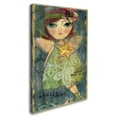 thumbnail image 2 of Trademark Fine Art 'Big Eyed Girl Star Lover Fairy' Canvas Art by Wyanne, 2 of 3