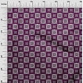 thumbnail image 3 of oneOone Cotton Silk Purple Fabric Block Diy Clothing Quilting Fabric Print Fabric By Yard 42 Inch Wide-CK, 3 of 6